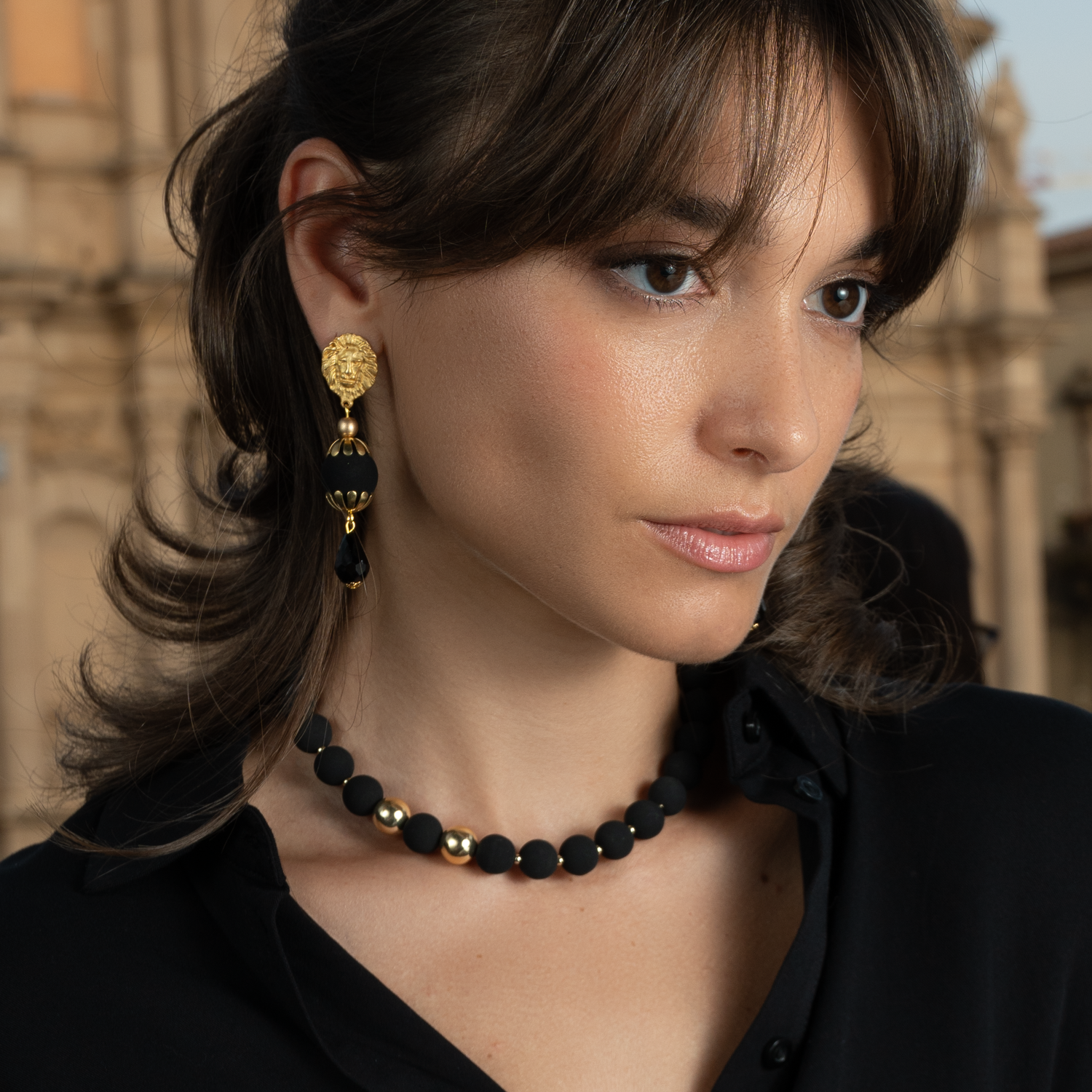 Collana girocollo velluto image 1