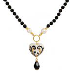 Collana cuore barocco image 0