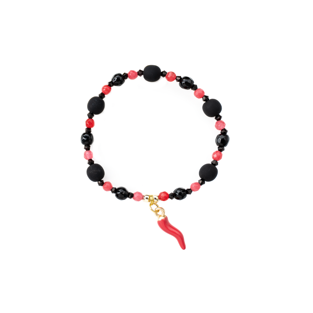 Bracciale cornetto colorato image 3