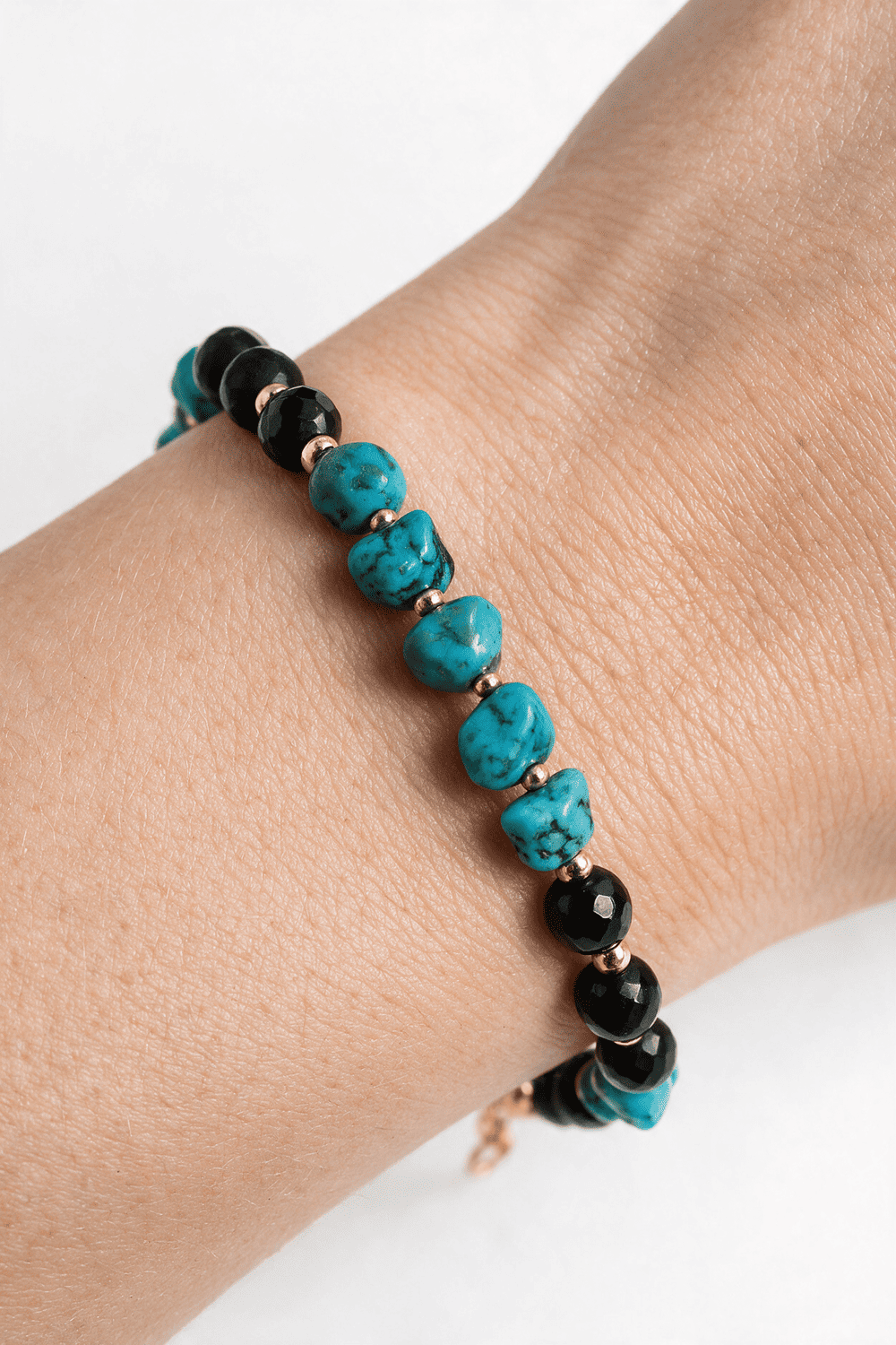 Turquoise gemstone bracelet