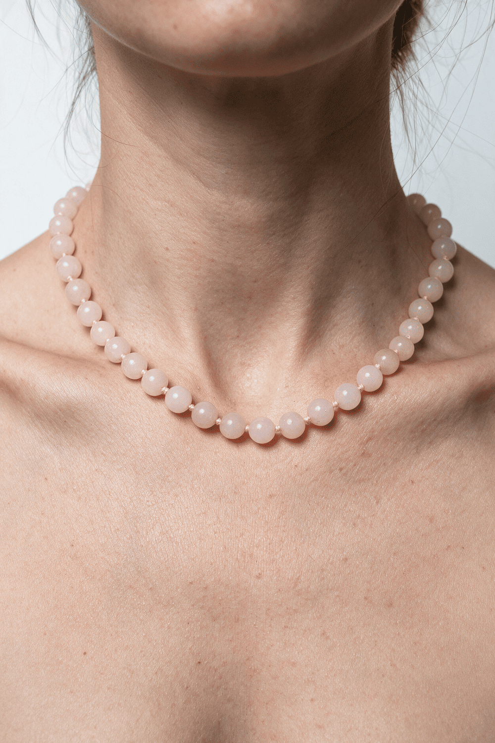 Collana Quarzo Rosa - Amore e Dolcezza